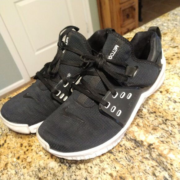 Nike Free Metcon 2 Black White Training Running Shoes Women's Size 8 CD8526-002 - Picture 6 of 12